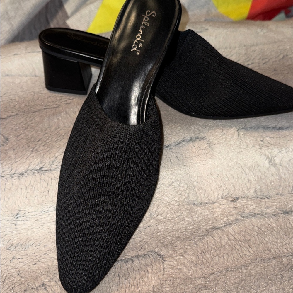 Splendid Women's Black Mules